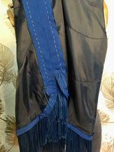 Load image into Gallery viewer, Blue on Blue Fringe Dress