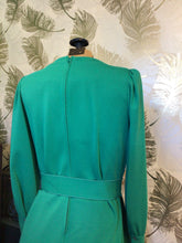 Load image into Gallery viewer, 70’s Green Leslie Fay Dress