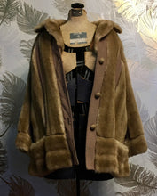 Load image into Gallery viewer, Faux Fur & Suede Coat