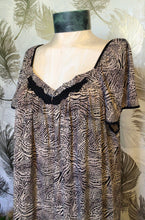 Load image into Gallery viewer, Vanity Fair Animal Print Nightie