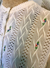 Load image into Gallery viewer, 50’s Floral Accent Cardigan