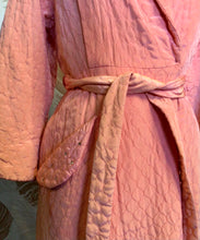 Load image into Gallery viewer, Quilted Rhinestone Dressing Gown