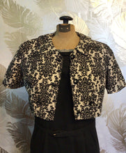 Load image into Gallery viewer, Black & White Wiggle Dress with Jacket