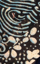 Load image into Gallery viewer, 60’s Metallic & Black Maxi Dress