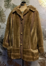 Load image into Gallery viewer, Faux Fur & Suede Coat