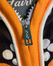 Load image into Gallery viewer, 60’s Black, White & Orange Dress
