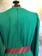 Load image into Gallery viewer, 70’s Green Leslie Fay Dress