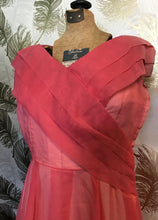 Load image into Gallery viewer, Pink 50’s Floor Length Party Dress
