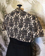 Load image into Gallery viewer, Black & White Wiggle Dress with Jacket