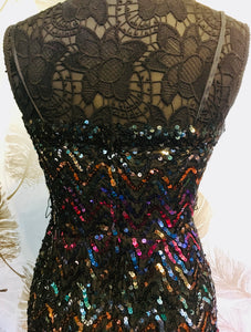 Lilli Diamond Sequin Dress