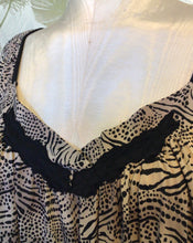 Load image into Gallery viewer, Vanity Fair Animal Print Nightie