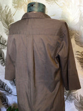 Load image into Gallery viewer, 60’s Glenbrooke Brown Blouse