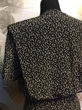 Load image into Gallery viewer, Black & White Leslie Fay Dress