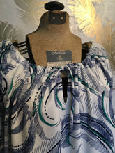 Load image into Gallery viewer, 60’s Blue Swirl Dress