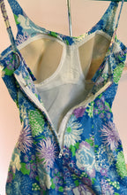 Load image into Gallery viewer, 60’s Floral Perfection Fit Swimsuit