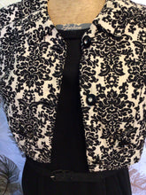 Load image into Gallery viewer, Black & White Wiggle Dress with Jacket