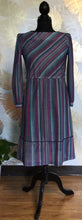 Load image into Gallery viewer, 1960’s Purple Stripe Dress