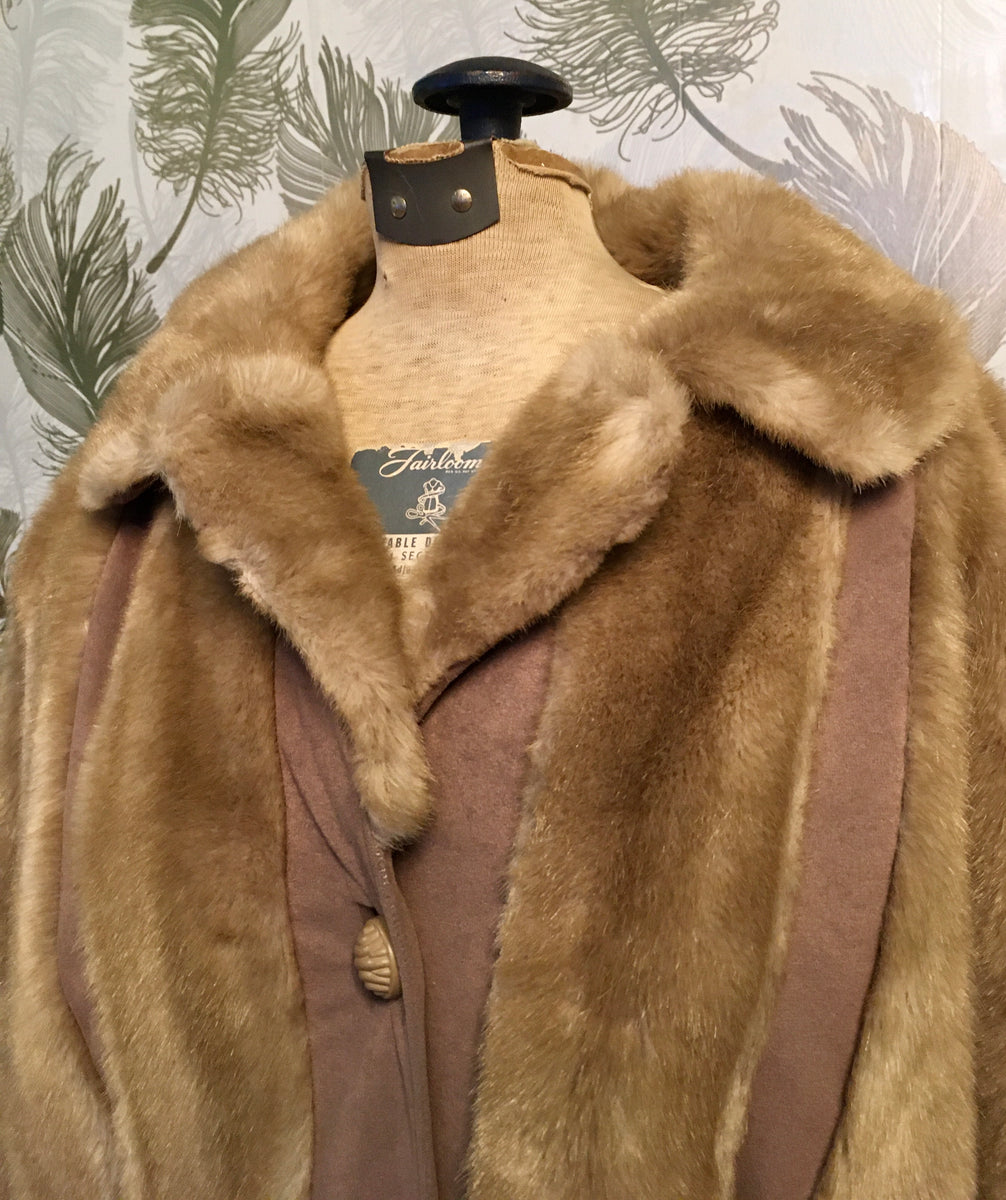 Vintage seal fur on sale coat