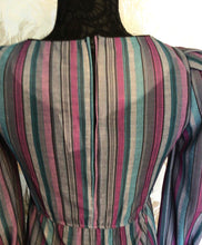 Load image into Gallery viewer, 1960’s Purple Stripe Dress