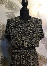 Load image into Gallery viewer, Black & White Leslie Fay Dress
