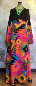 Dayglo Maxi Dress