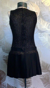 Black Sparkle 1950’s Minidress