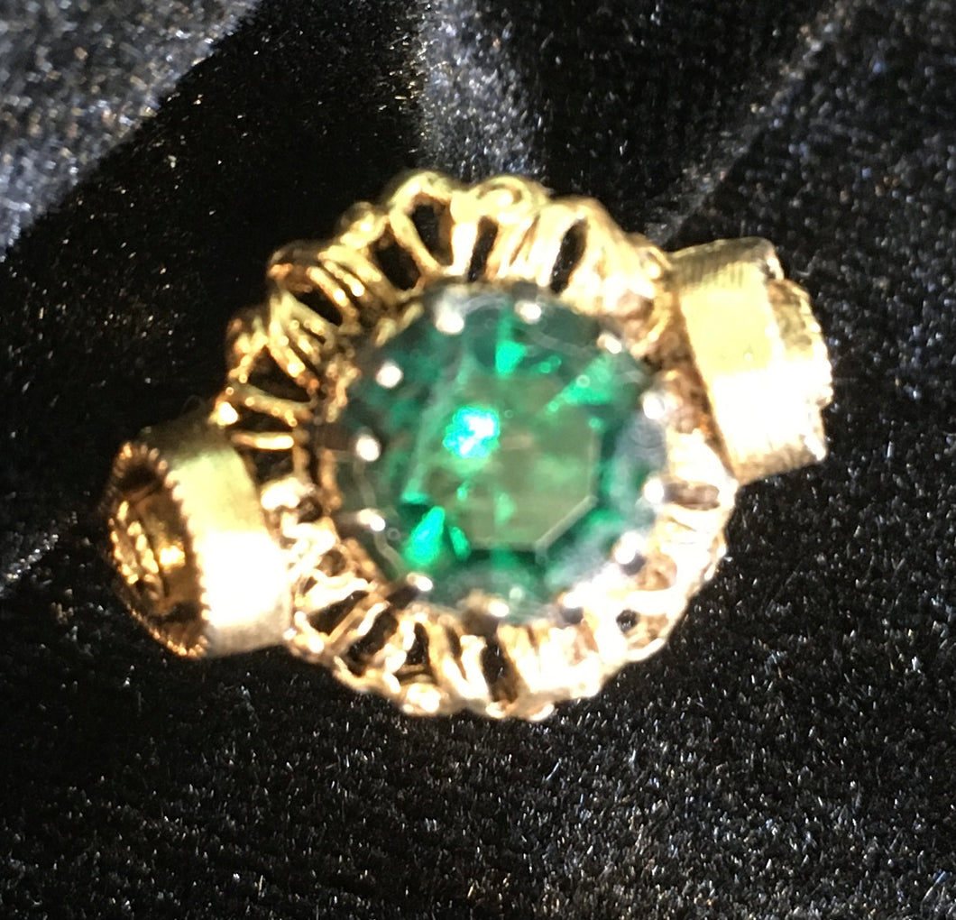 Emerald Green Statement Ring