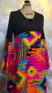 Dayglo Maxi Dress