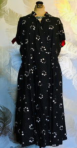 1940’s Princess Peggy Wrap Dress