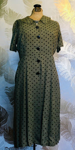 Mossy Dotted Dress