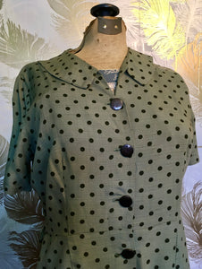 Mossy Dotted Dress