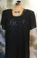 Load image into Gallery viewer, Black Sparkle Dress
