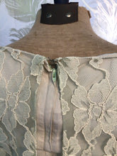 Load image into Gallery viewer, 1960’s Light Green Lace Dress
