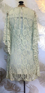 1960’s Light Green Lace Dress