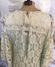 Load image into Gallery viewer, 1960’s Light Green Lace Dress
