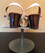 Load image into Gallery viewer, 1970’s White Sandals
