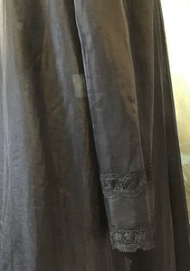 Vanity Fair Black Peignoir Robe