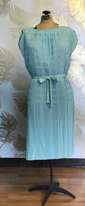 1950’s Sky Blue Pleated Dress