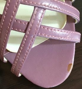 Lilac 1970’s Weave Kitten Heels