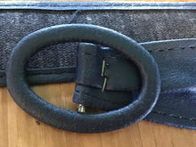 Load image into Gallery viewer, Blue Leatherette Belt
