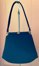 Load image into Gallery viewer, Blue Felt Purse
