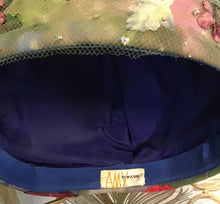 Load image into Gallery viewer, Floral &amp; Feather Beehive Turban Hat
