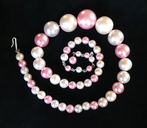 1950’s Pink Bead Necklace