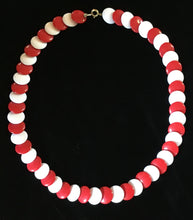Load image into Gallery viewer, Red and White Necklace
