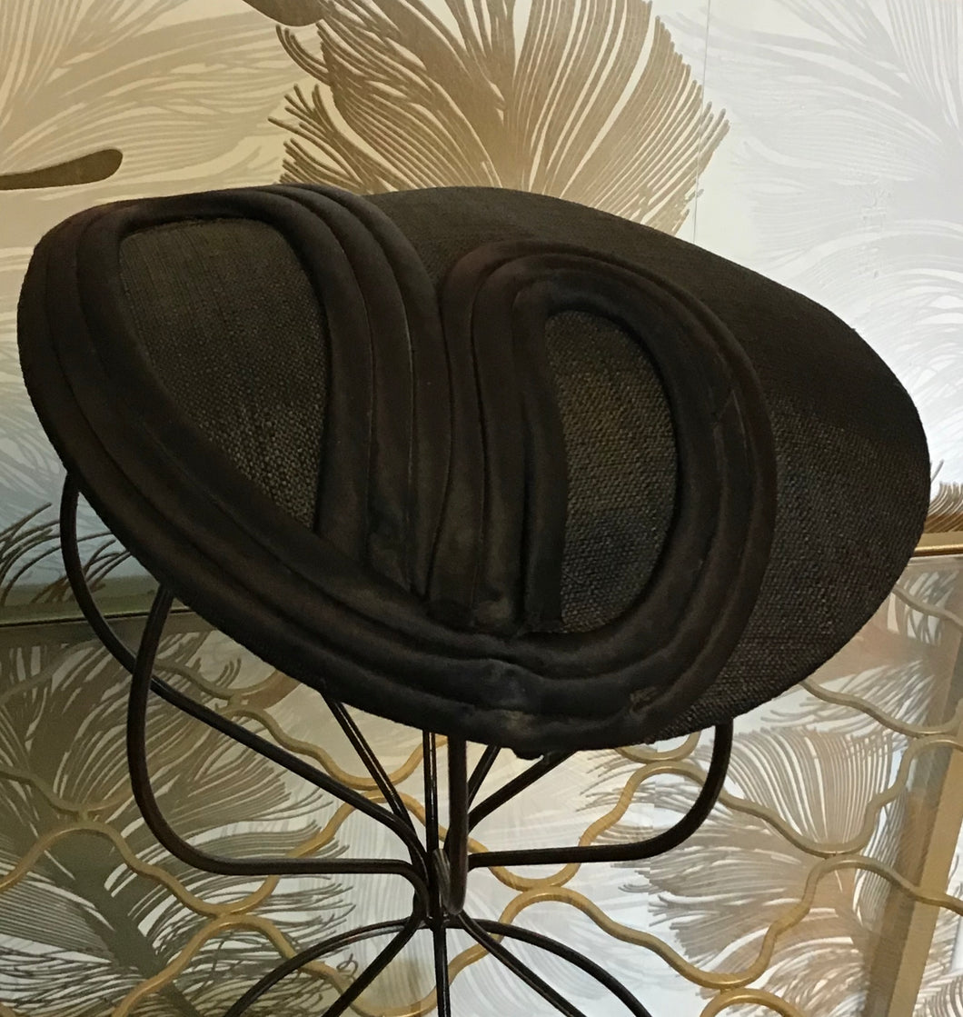 50’s Art Deco Ribbon Headband Hat
