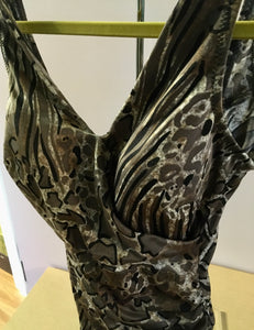 60’s Animal Print Swimsuit