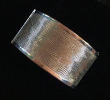 Load image into Gallery viewer, Silvery Waves Cuff Bracelet
