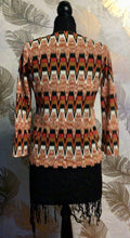 Load image into Gallery viewer, 70’s Crochet Knit Shirt
