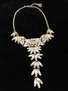 Champagne Waterfall Necklace