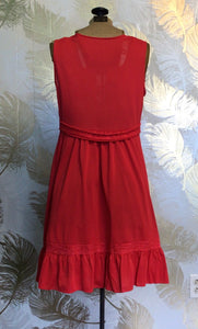 Red 1960’s Shadowline Nightgown